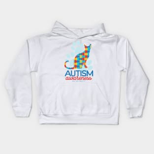 Pet In Puzzles (autism awareness) Kids Hoodie